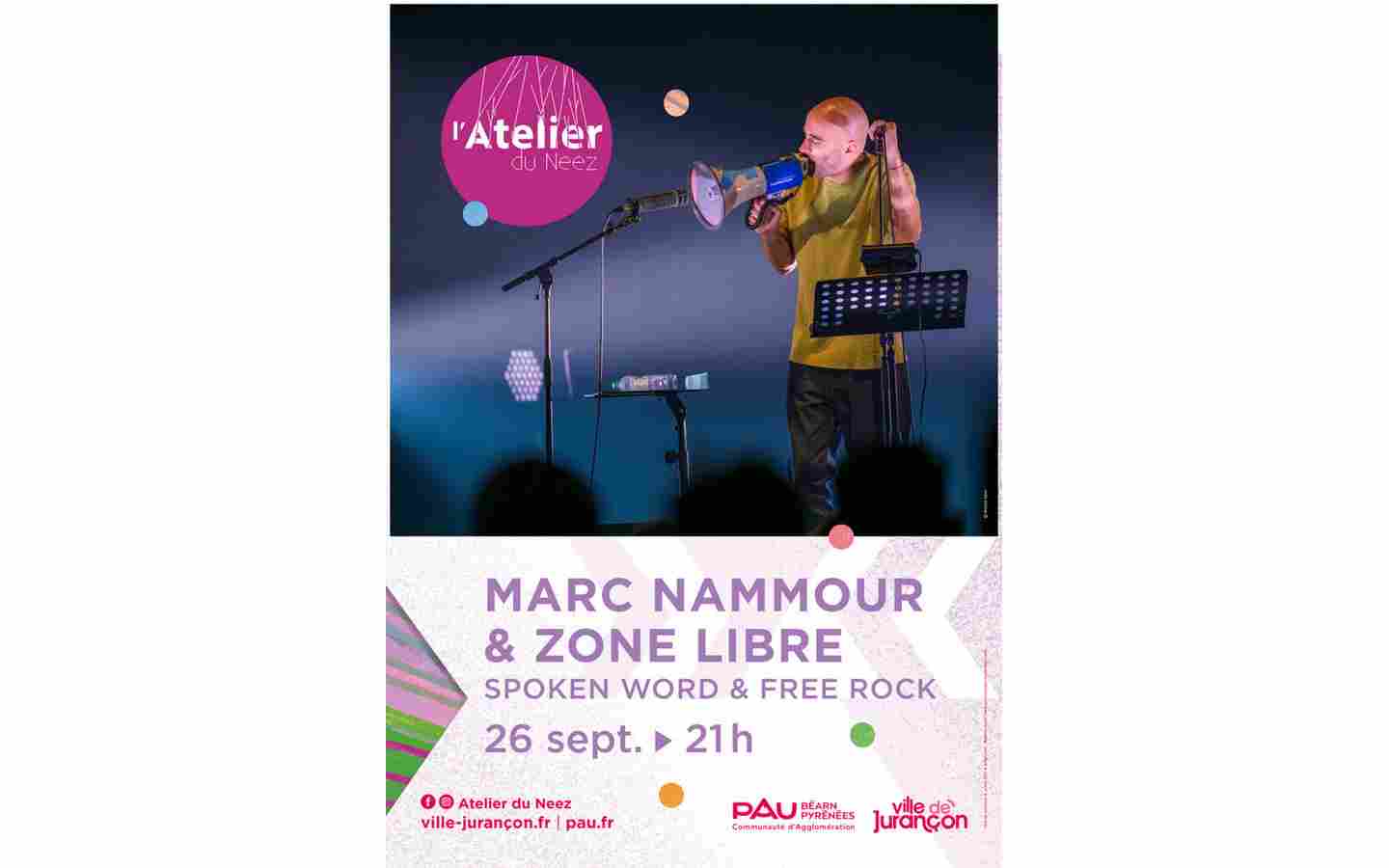Atelier du Neez : Marc Nammour & Zone Libre
