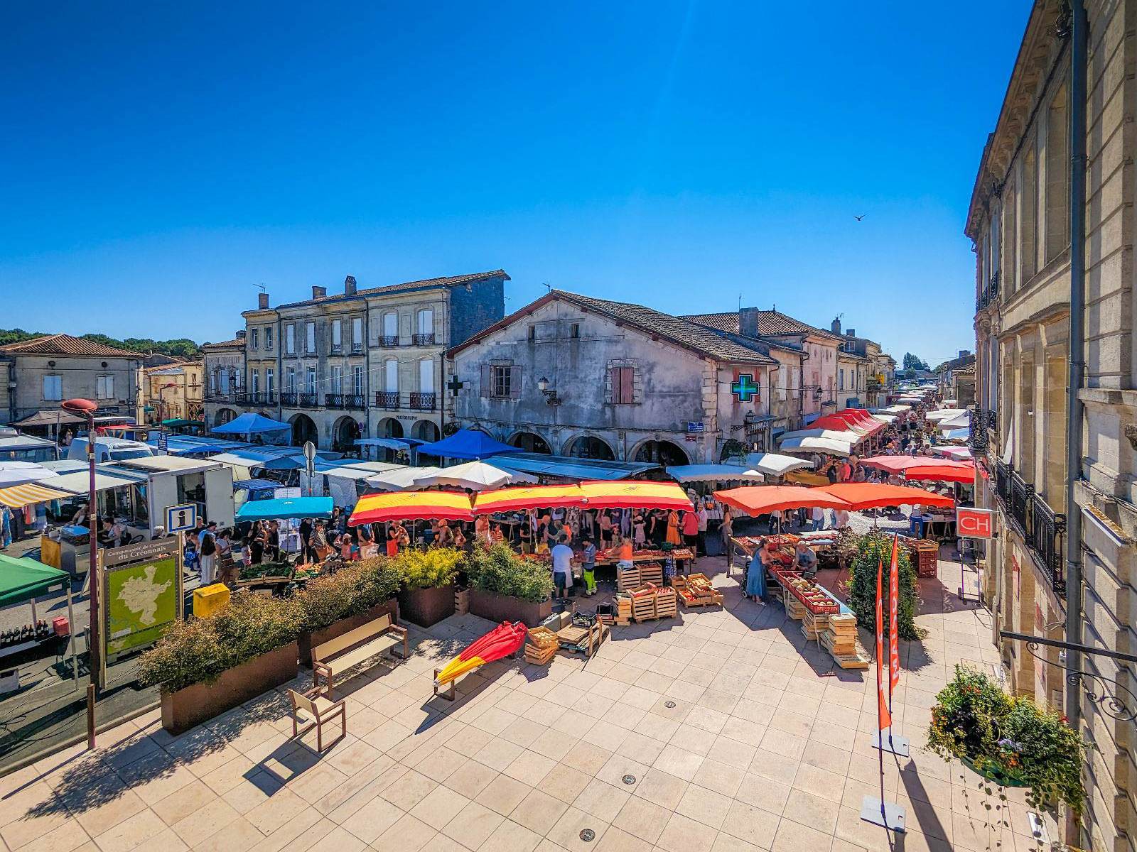 Marché hebdomadaire du mercredi matin de Créon — visuel événement