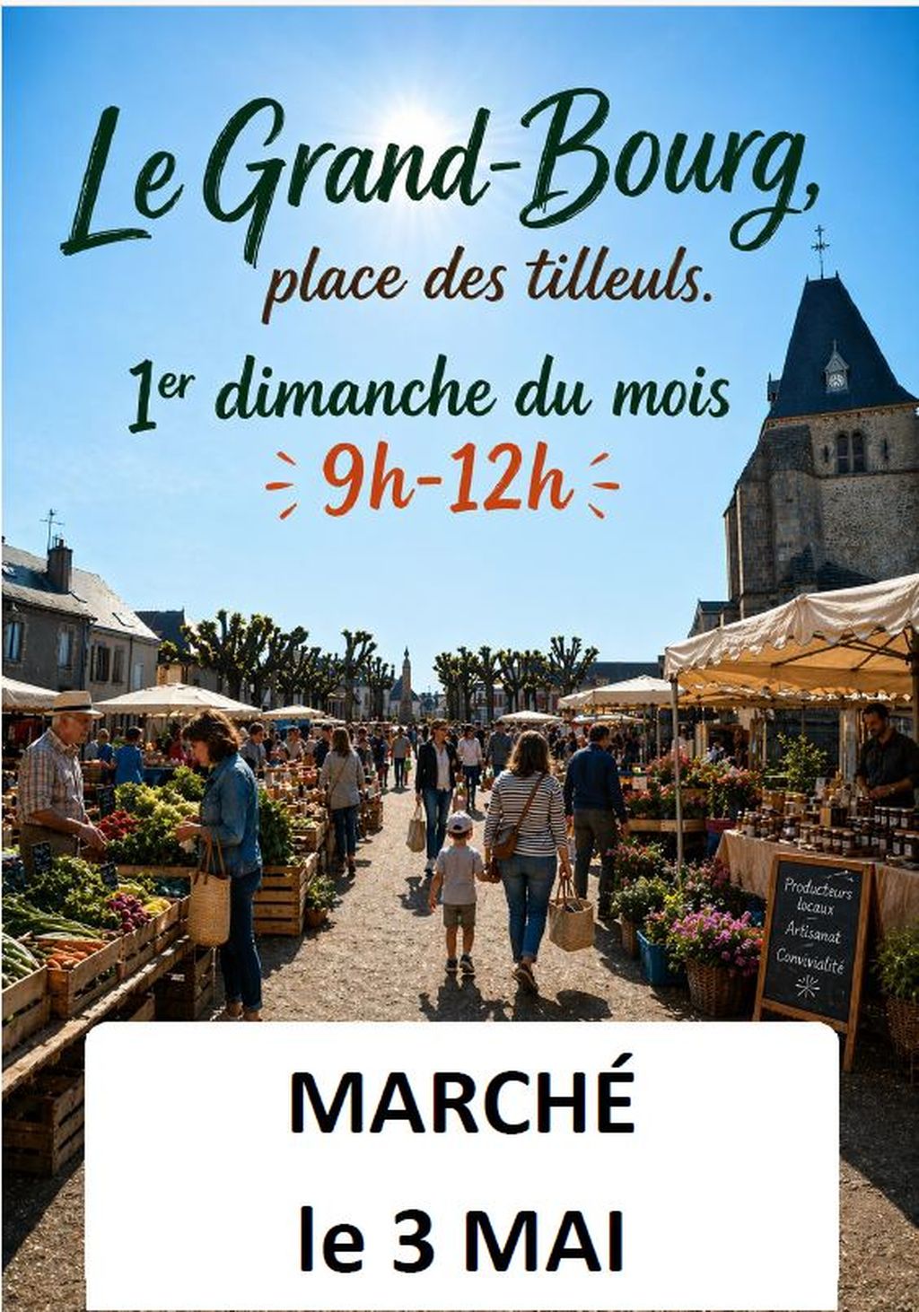 Marché Dominical, Le Grand-Bourg - photo 2