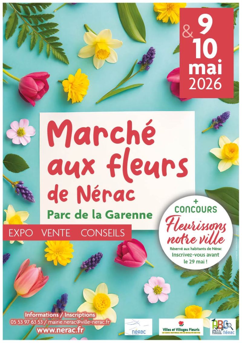 Marché aux fleurs — visuel événement