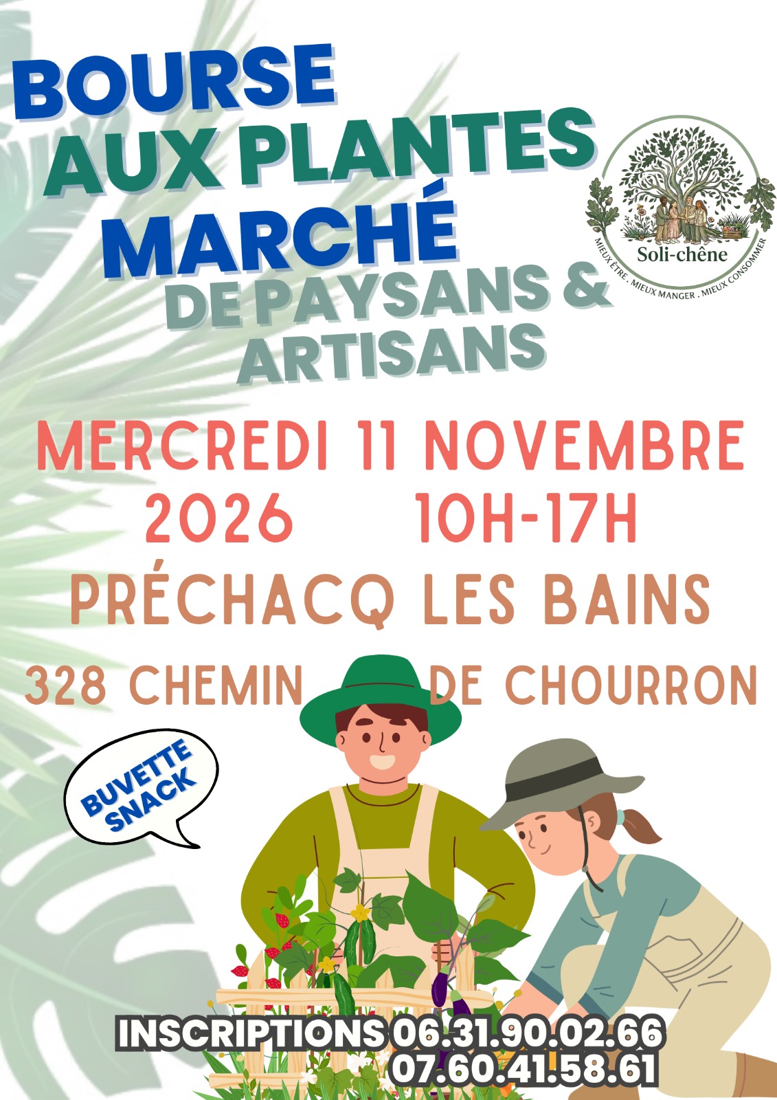 Bourse et marché aux plantes