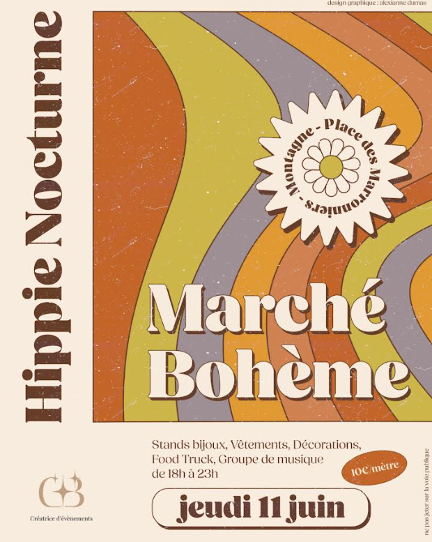Hippie Nocturne : Marché Bohème