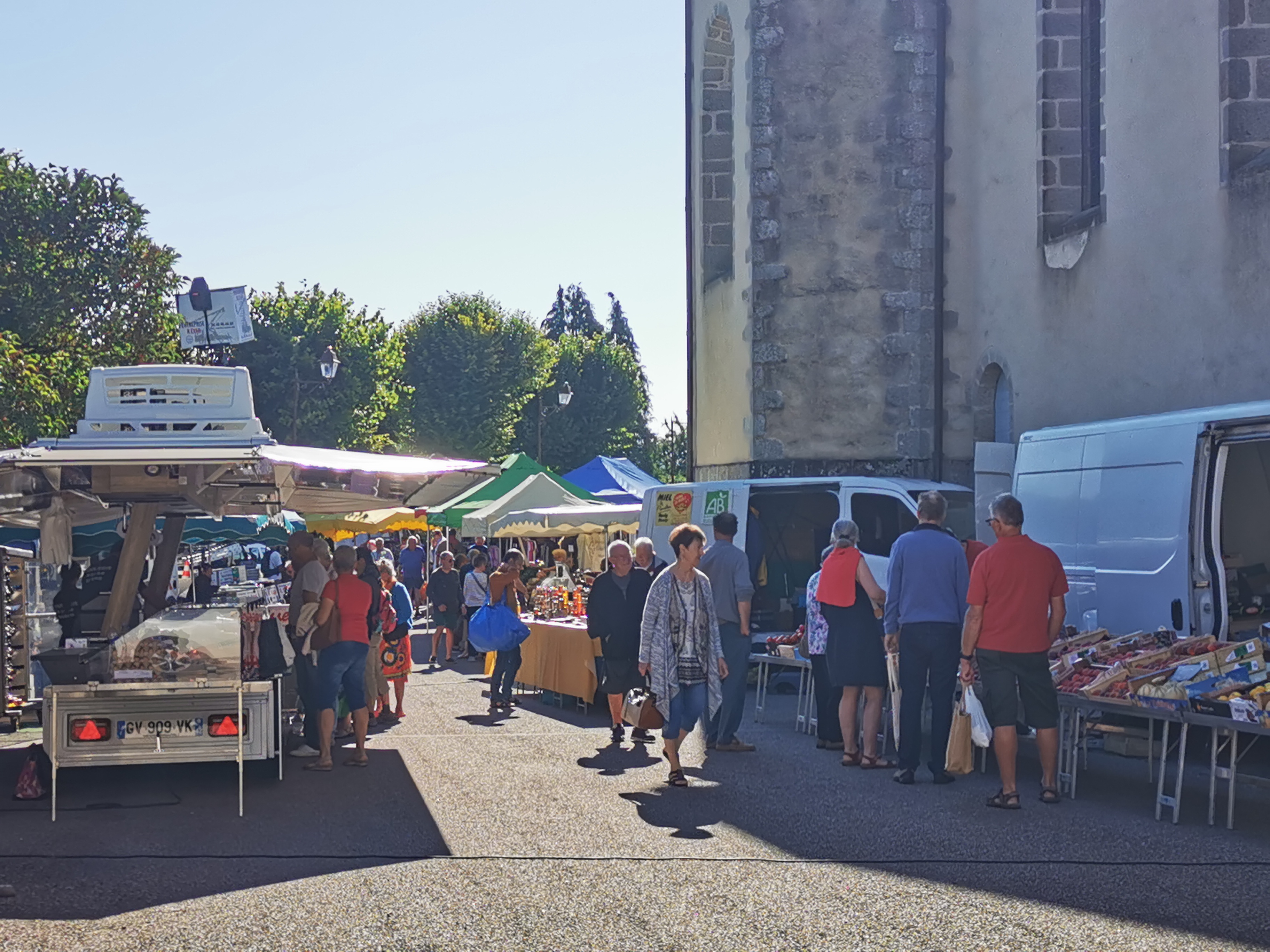 Marché d'Ahun, Ahun