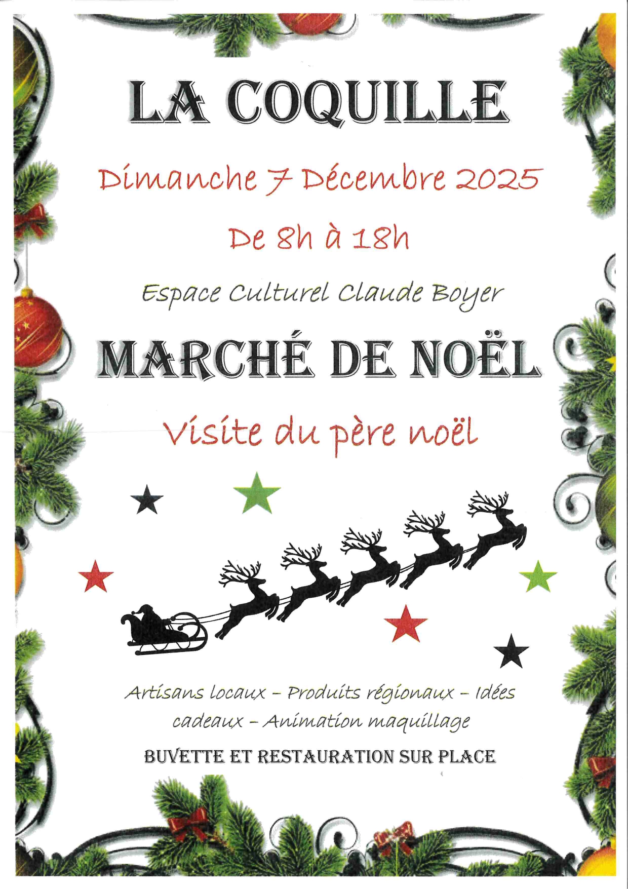 Marché de Noël La Coquille, La Coquille - photo 2