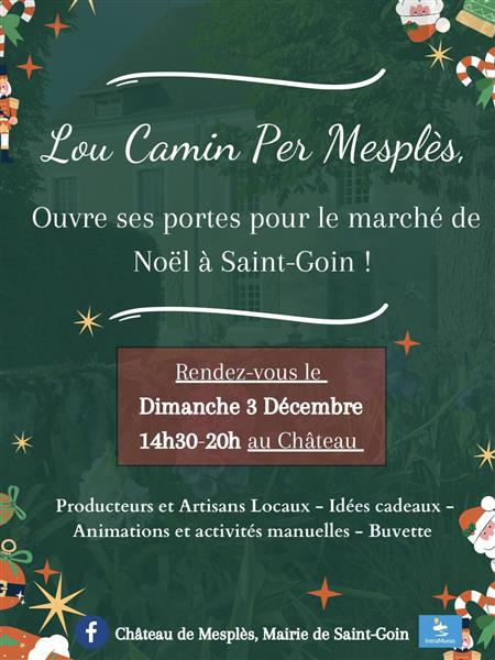 Marché de Noël au Château de Mesplès