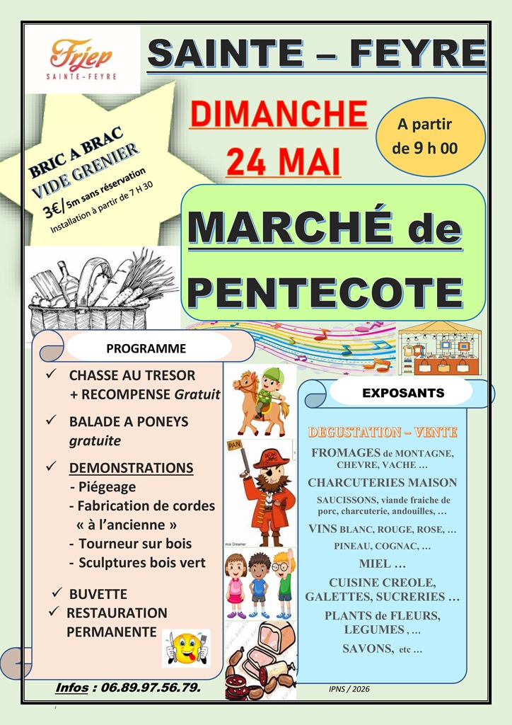 Marché de Pentecôte — visuel événement