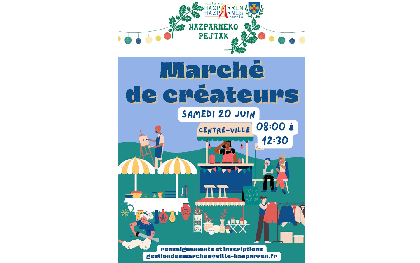 Marché de créateurs et artisans — visuel événement