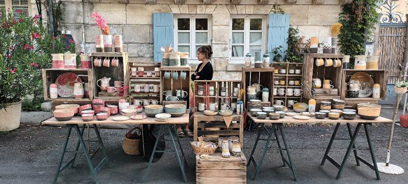 Marché de potiers : Au fil de l'eau, Brantôme en Périgord - photo 5