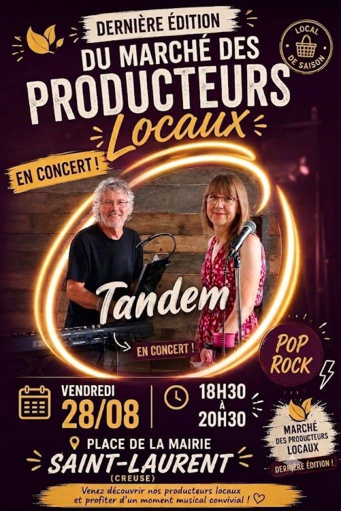 Marché de producteurs locaux