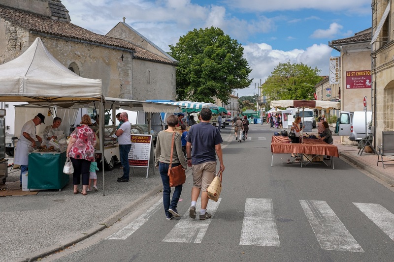 Marché de Saint-Christoly de Blaye