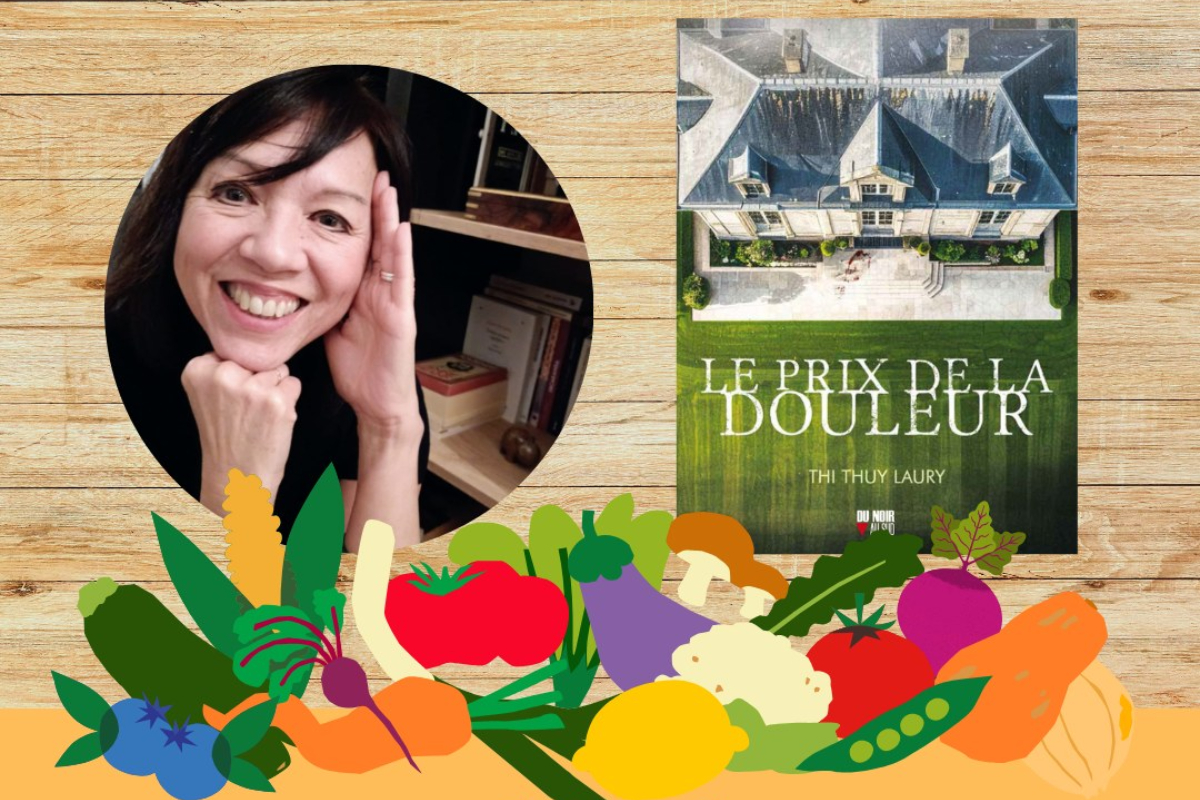 Marché - dédicace avec Thi Thuy Laury