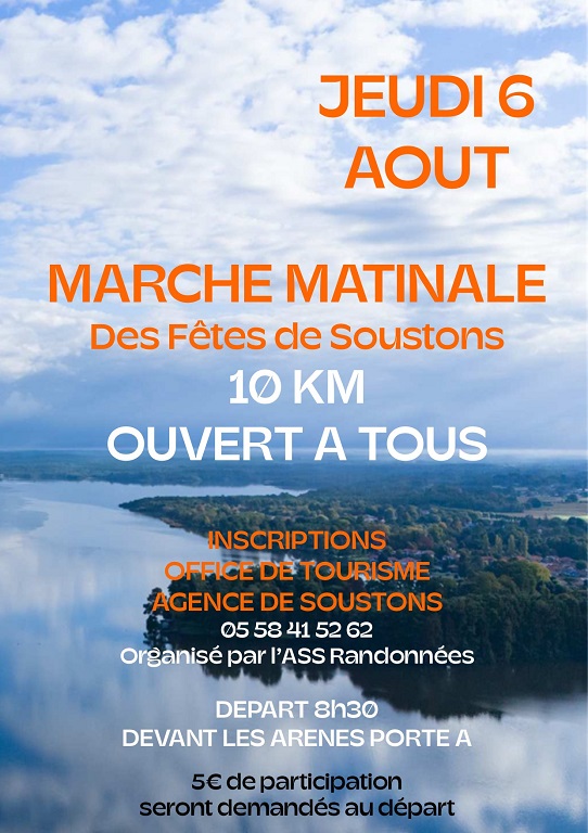 Marche matinale de 10 km