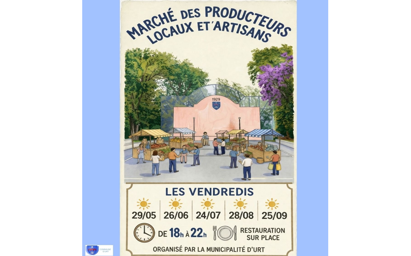 Marché des producteurs locaux et des artisans — visuel événement