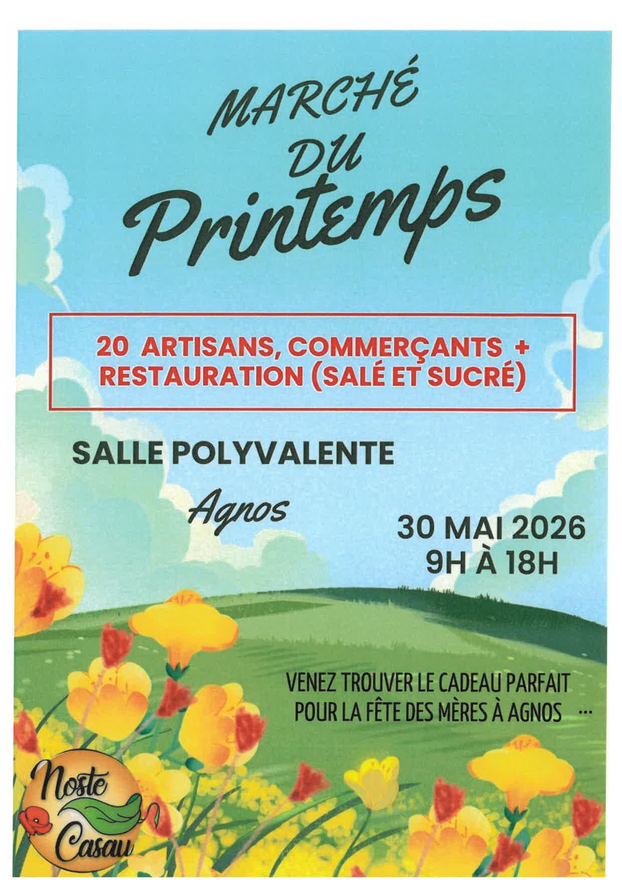 Marché du Printemps — visuel événement