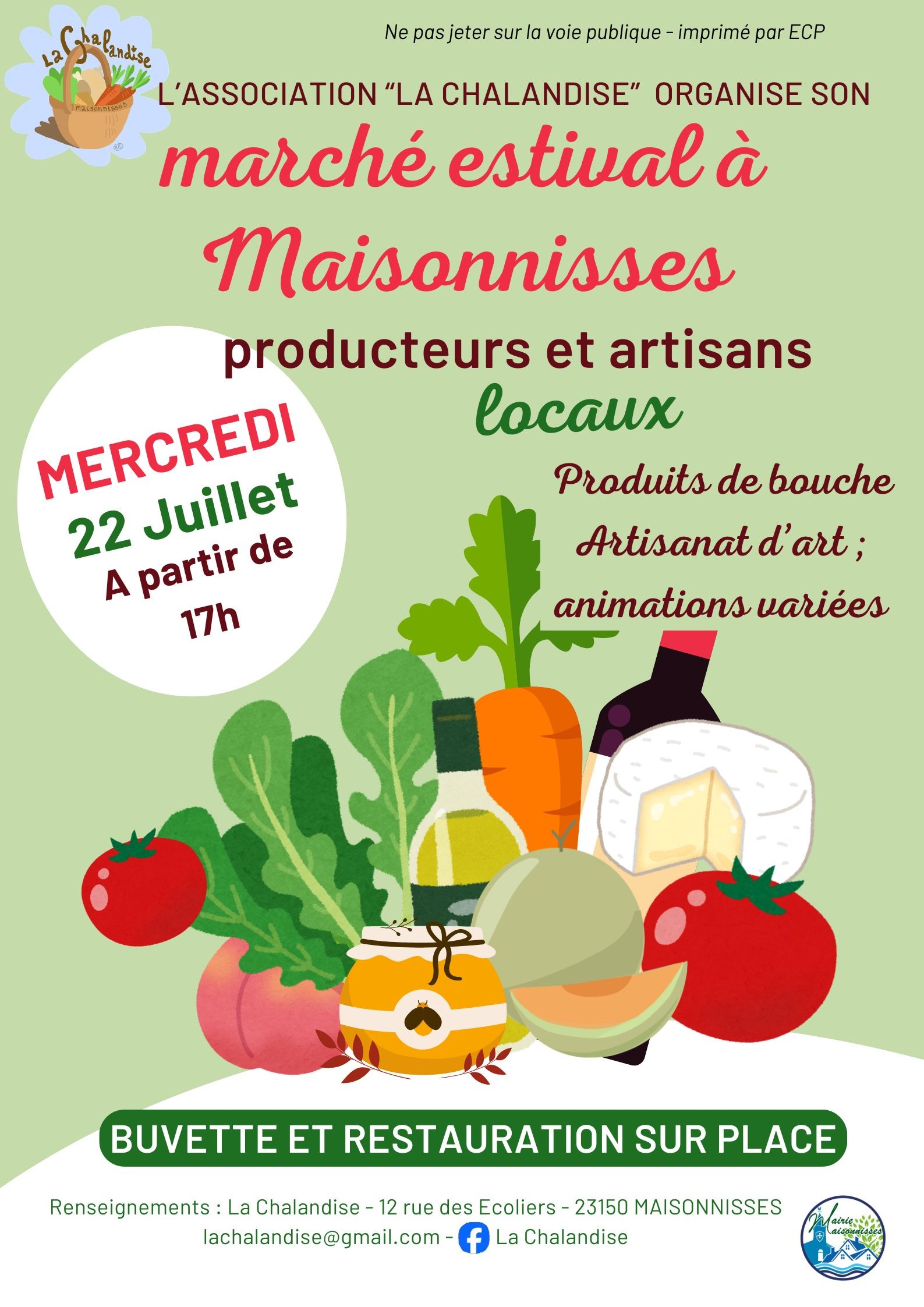 Marché estival