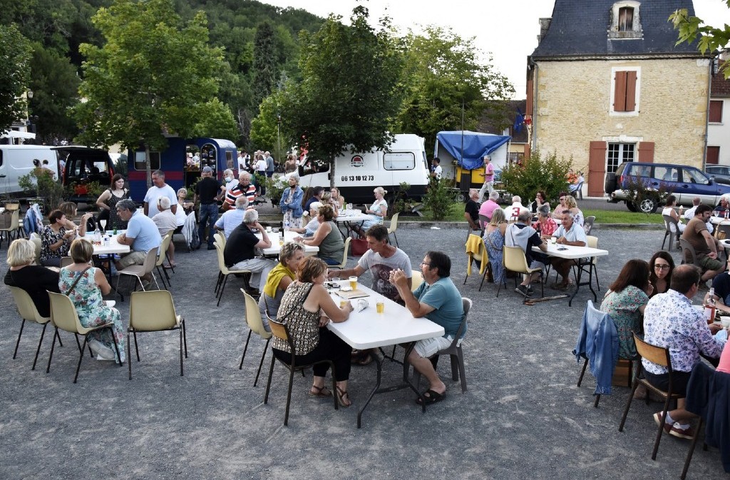 Marché gourmand et concert — visuel événement