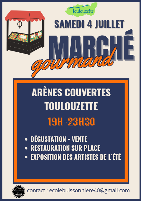 Marché gourmand — visuel événement