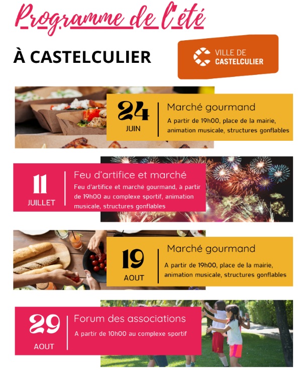 Marché gourmand de Castelculier
