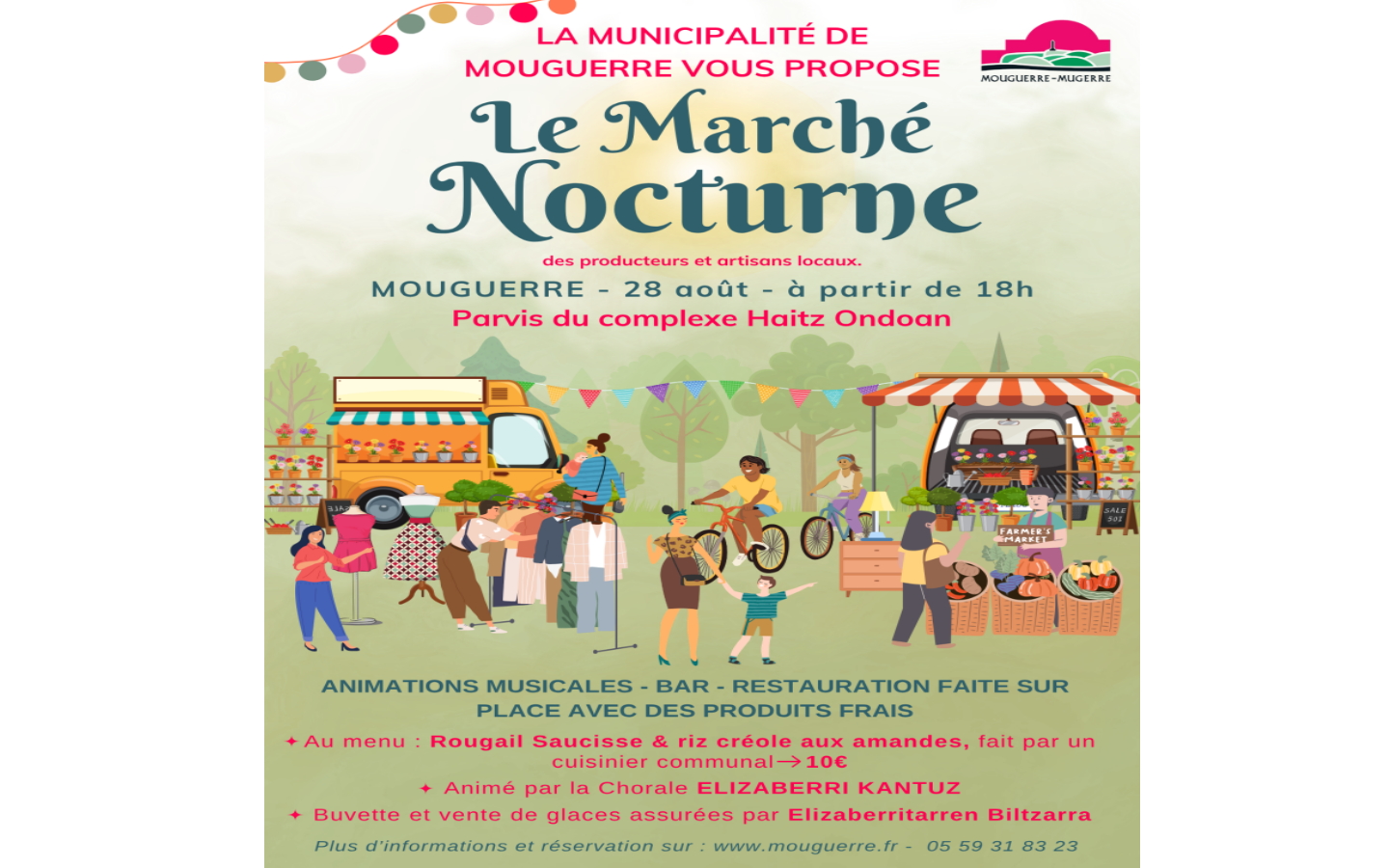 Le Marché Nocturne, producteurs et artisants locaux