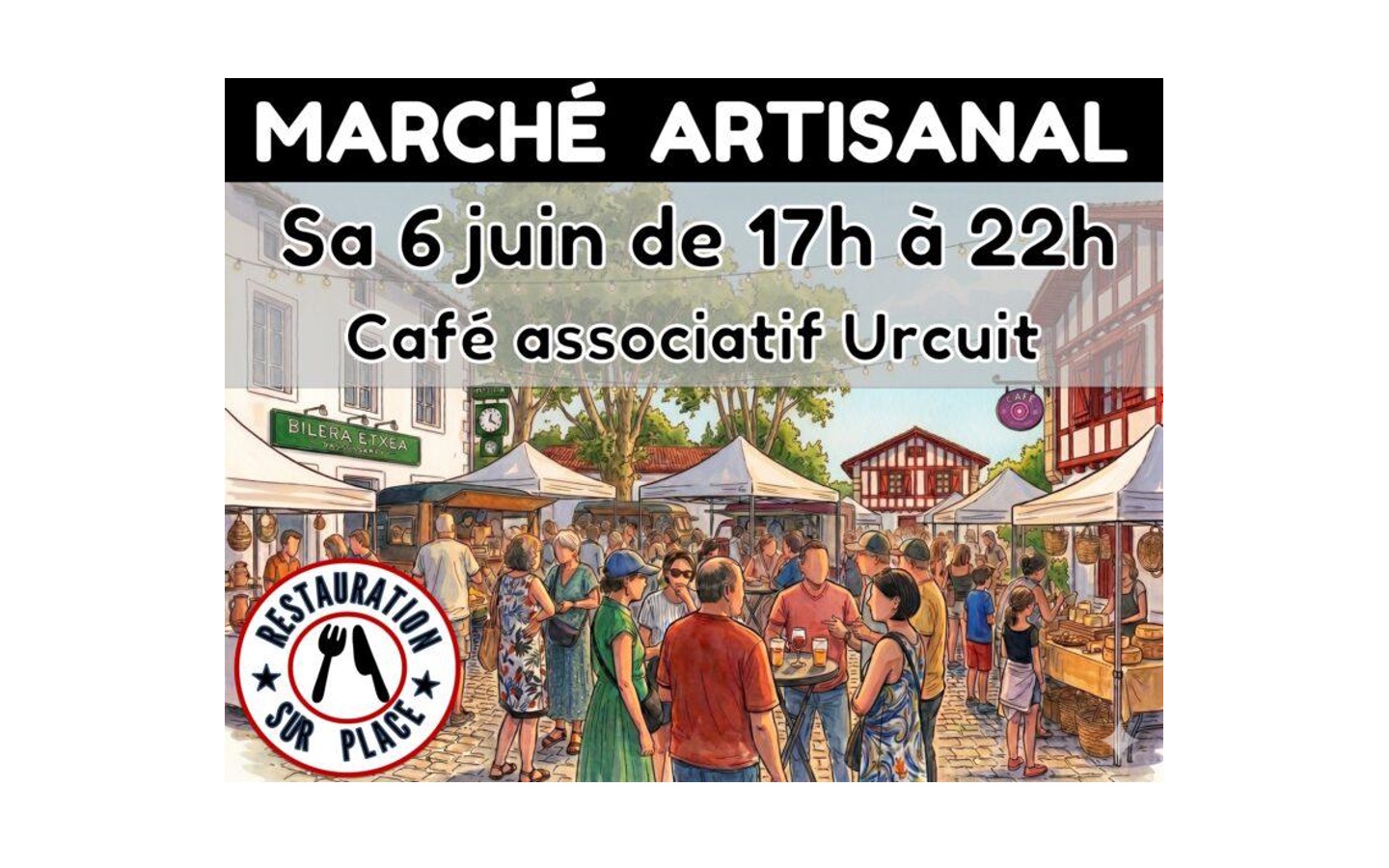 Marché des saveurs et créations locales