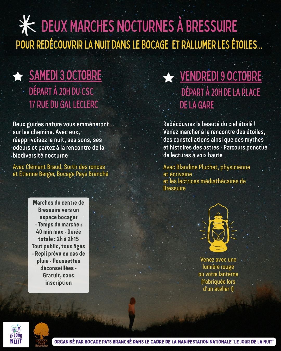 Le Bocage Etoilé - Marche nocturne aux lanternes