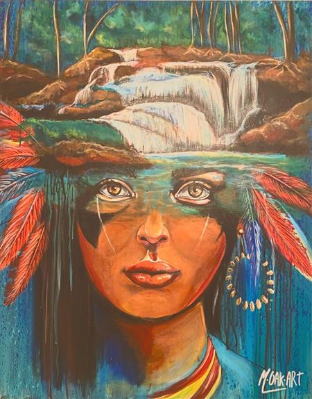 Exposition de peintures, au restaurant De la Tour