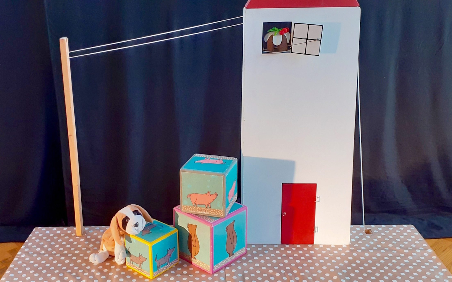 Spectacle de marionnettes "La cerise sur le gâteau"