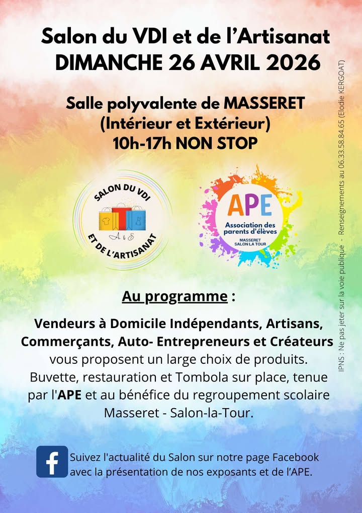 Salon du VDI et de l'Artisanat — visuel événement