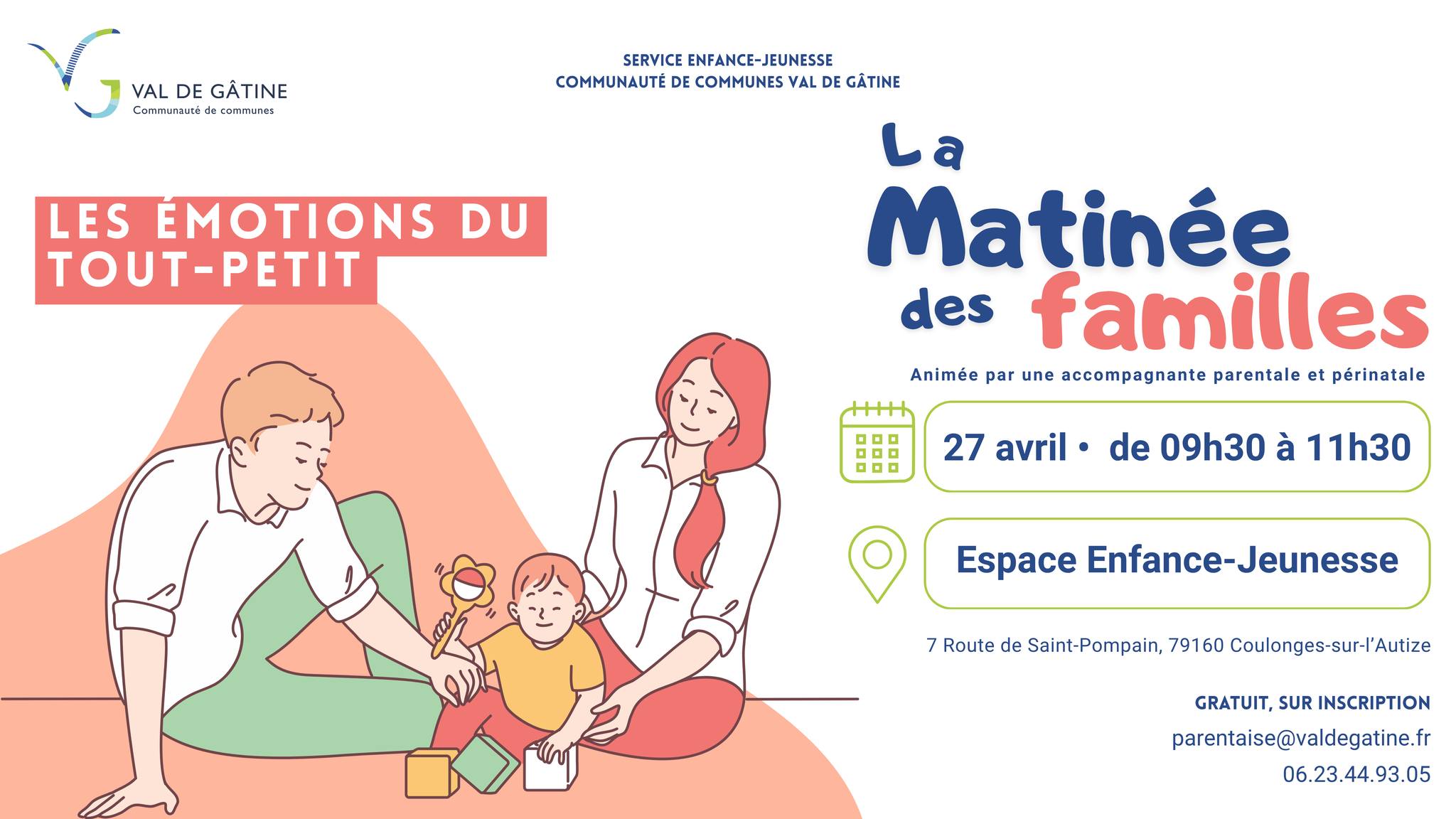 La matinée des familles — visuel événement