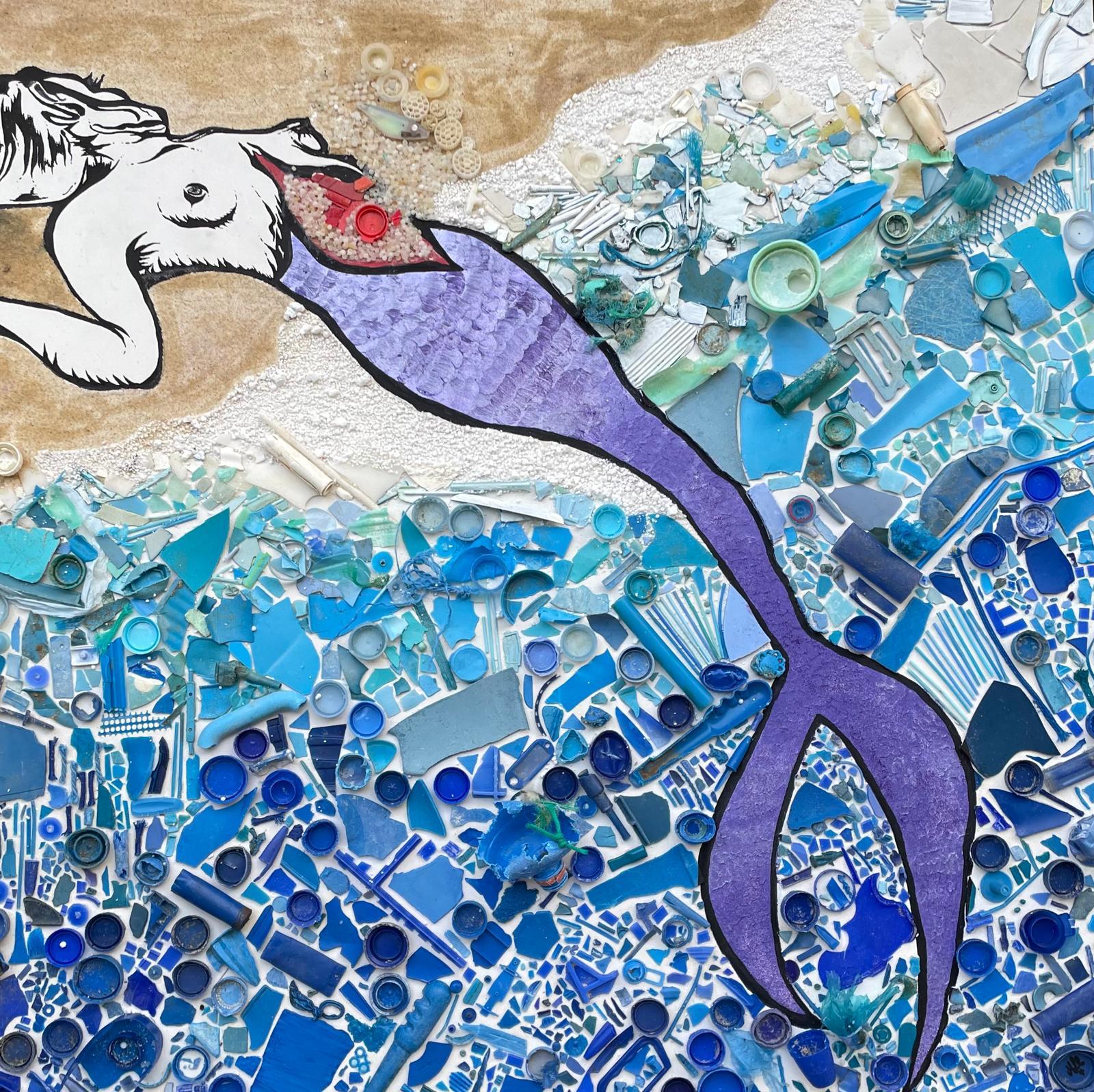Atelier "La fresque des mermaids : L'océan en morceaux" by Maud Le Car — visuel événement