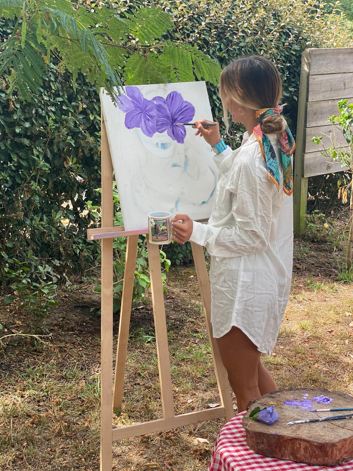Atelier "La fresque des mermaids : L'océan en morceaux" by Maud Le Car, Soorts-Hossegor - photo 2