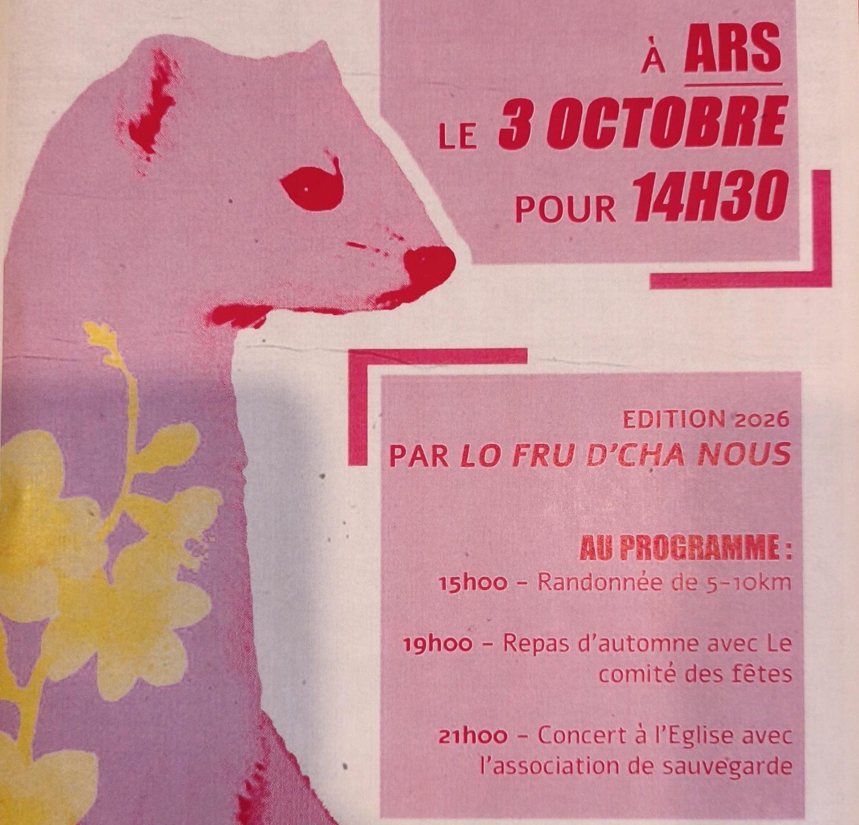 Visuel évènement