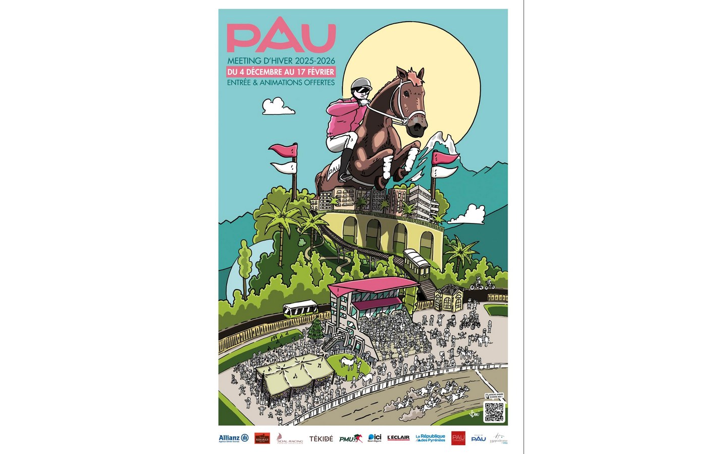 Courses Hippodrome de Pau - Meeting d'Hiver 2025/26