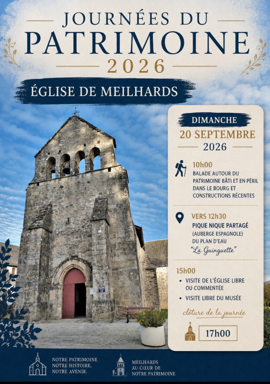 Journée du Patrimoine à Meilhards