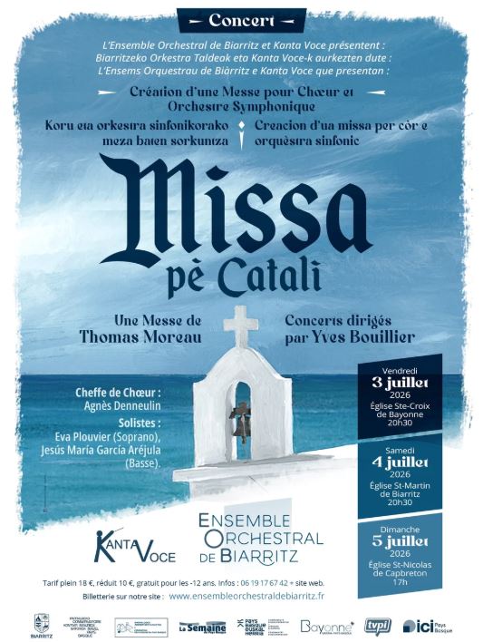 Missa pè Catalì - Ensemble Orchestral de Biarritz — visuel événement
