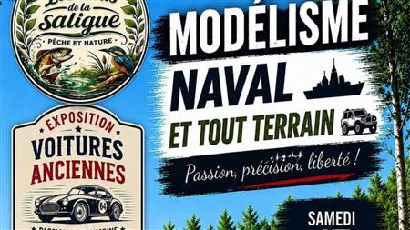 Démonstrations de modélisme naval et tout-terrain