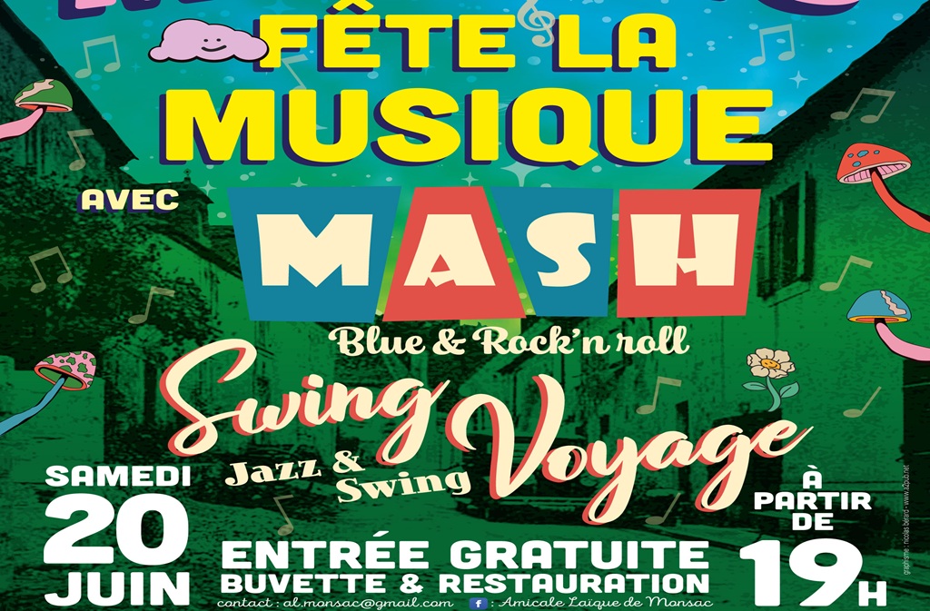 Fête de la musique, Monsac - photo 3