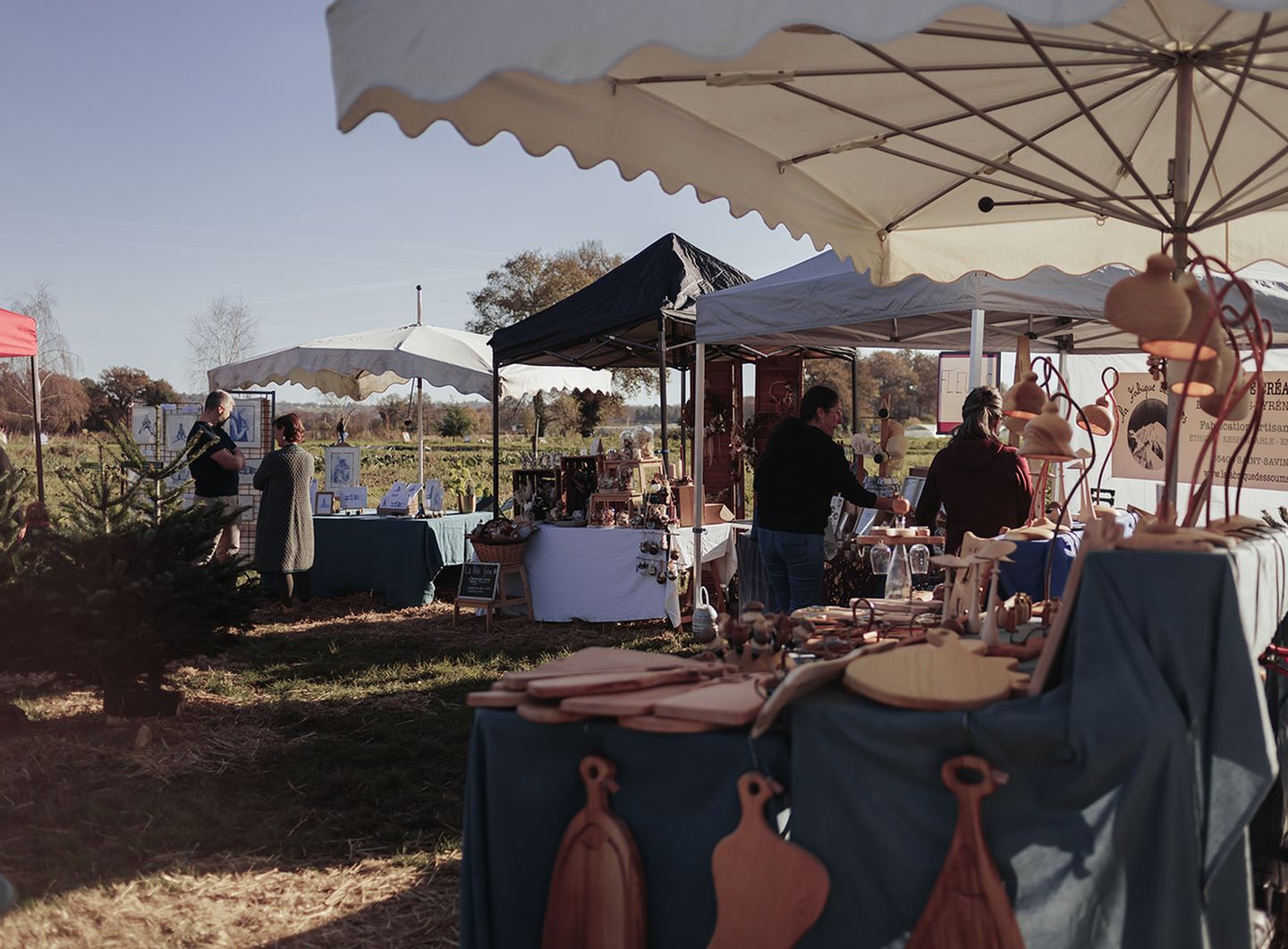 Marché de Noël, à la Cueillette de l'Aragnon, Montardon