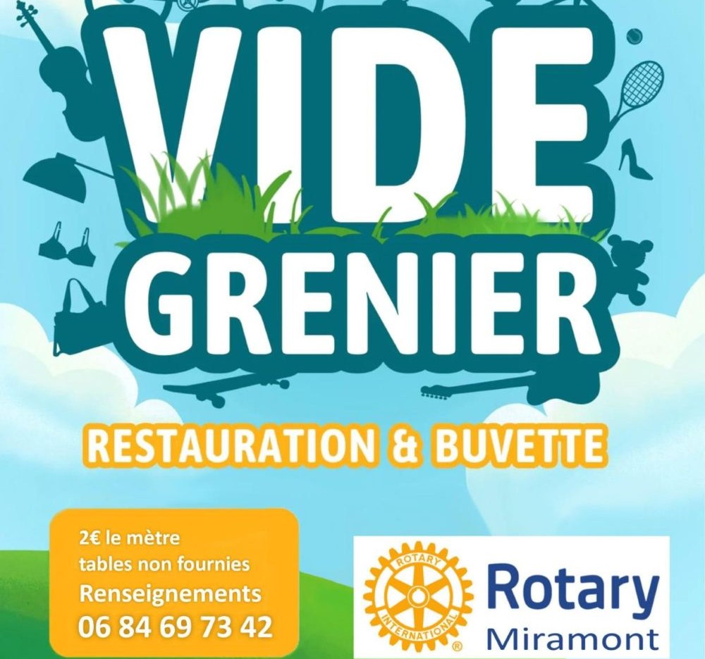 Vide greniers du Rotary Club, Monteton
