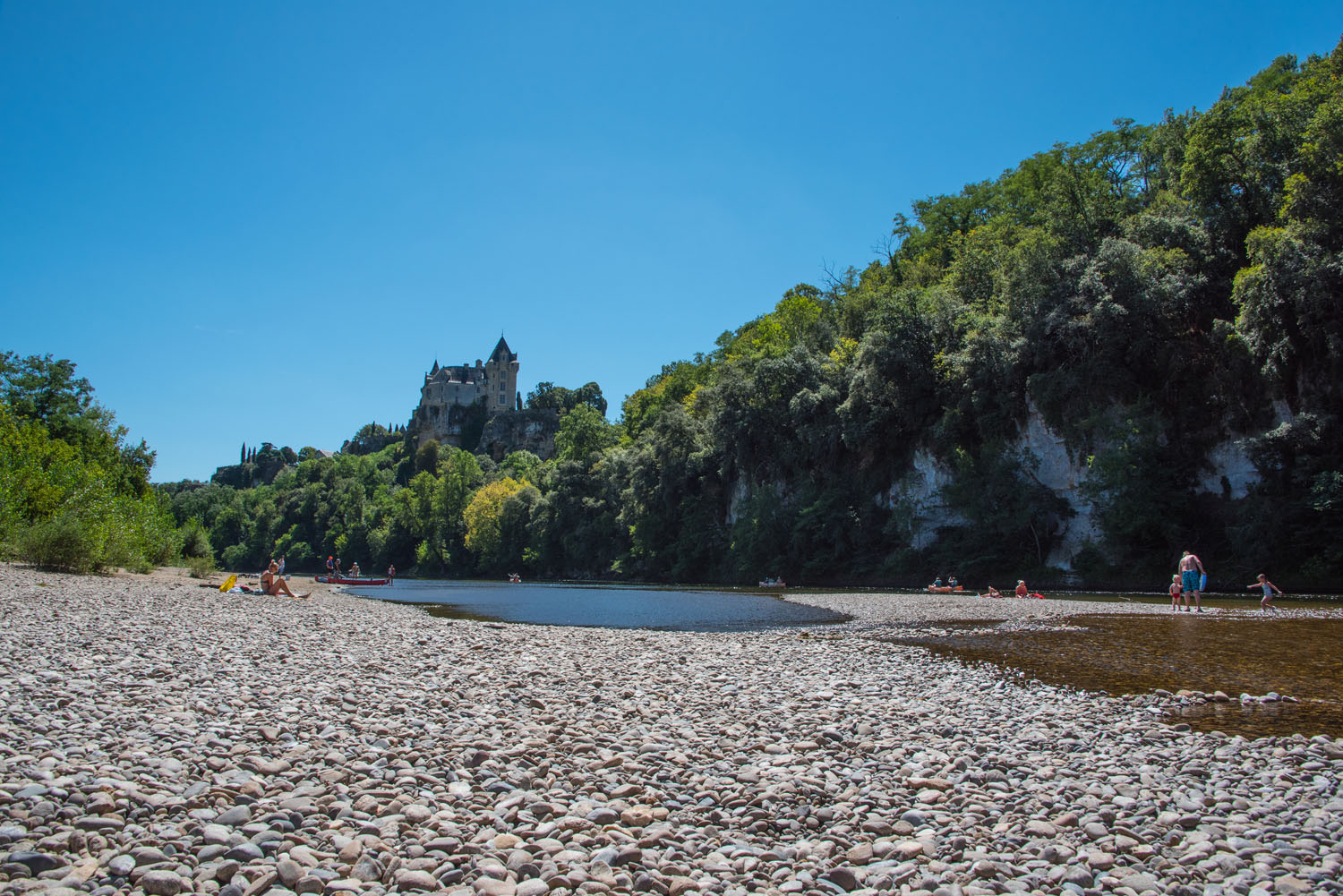 Plage de Caudon, Vitrac