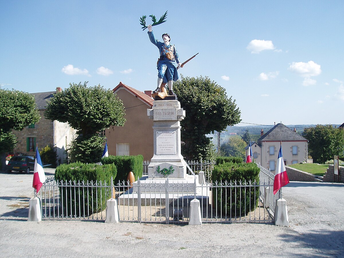 Monument aux morts, Rougnat