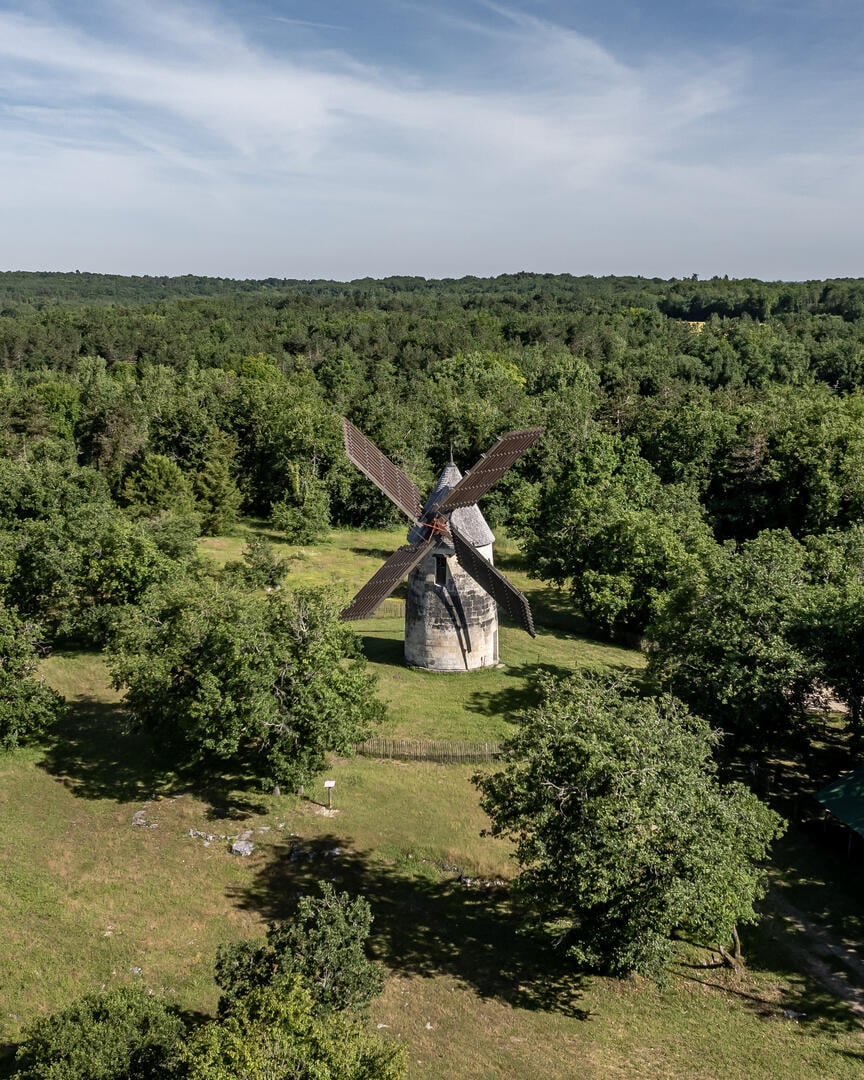 Moulin à Vent des Terres Blanches, La Tour-Blanche-Cercles - photo 3