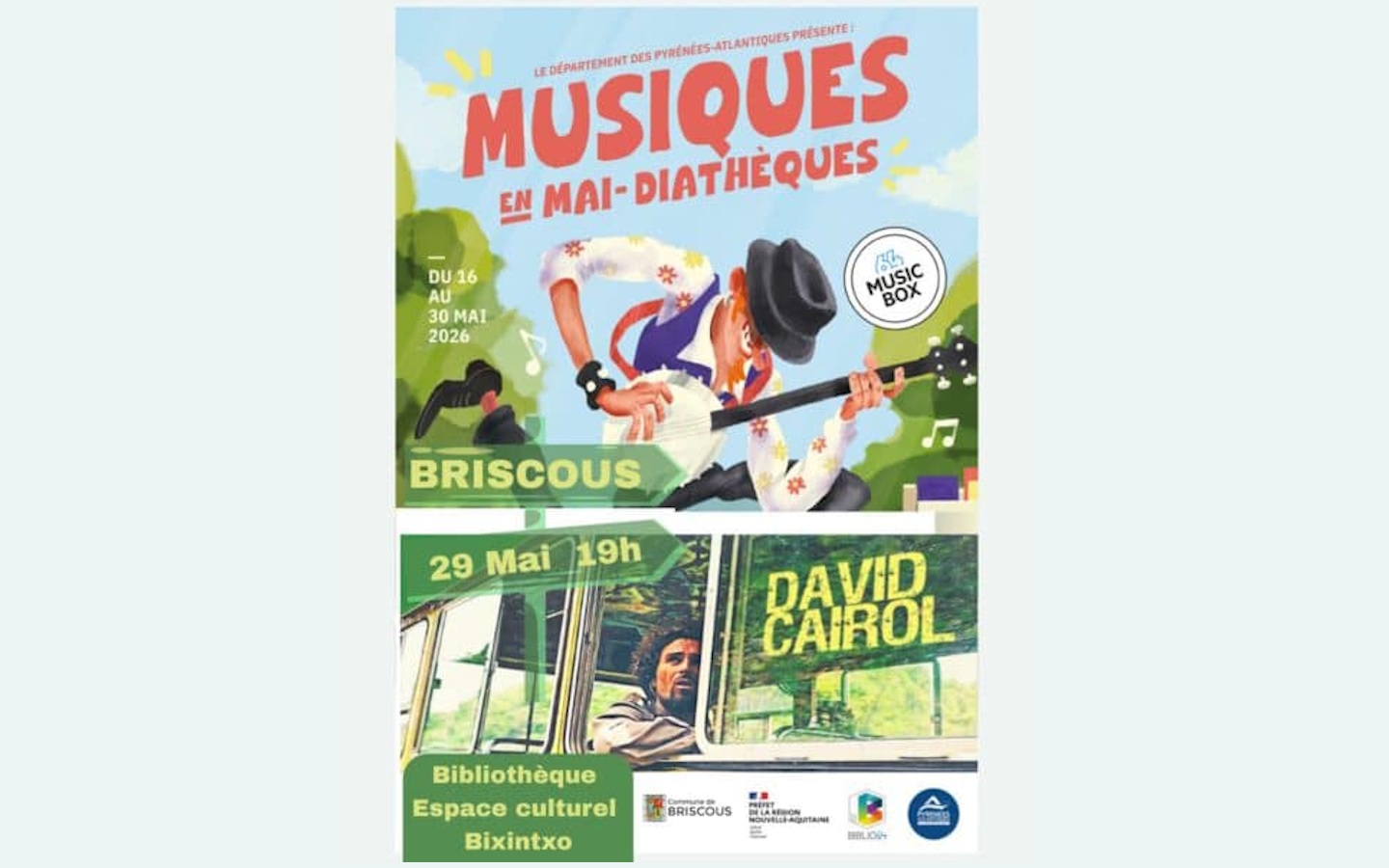 Musique en mai-diathèques