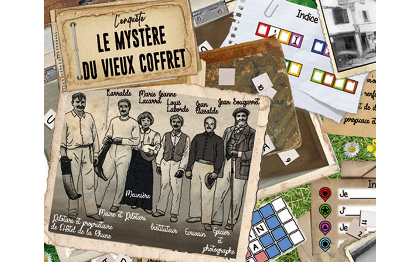 Jeu de piste / Enigmes : Le mystère du vieux coffret - photo 3