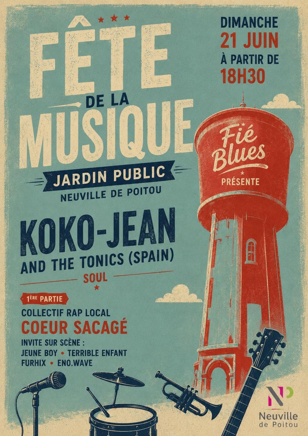 affiche fete de la musique