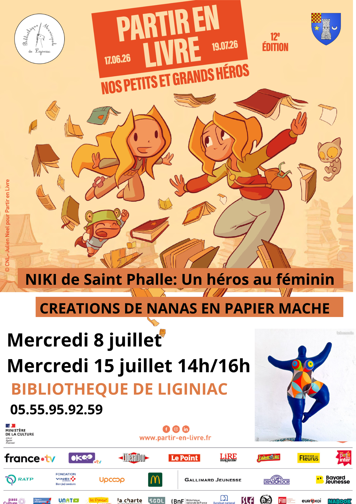 Partir en livre