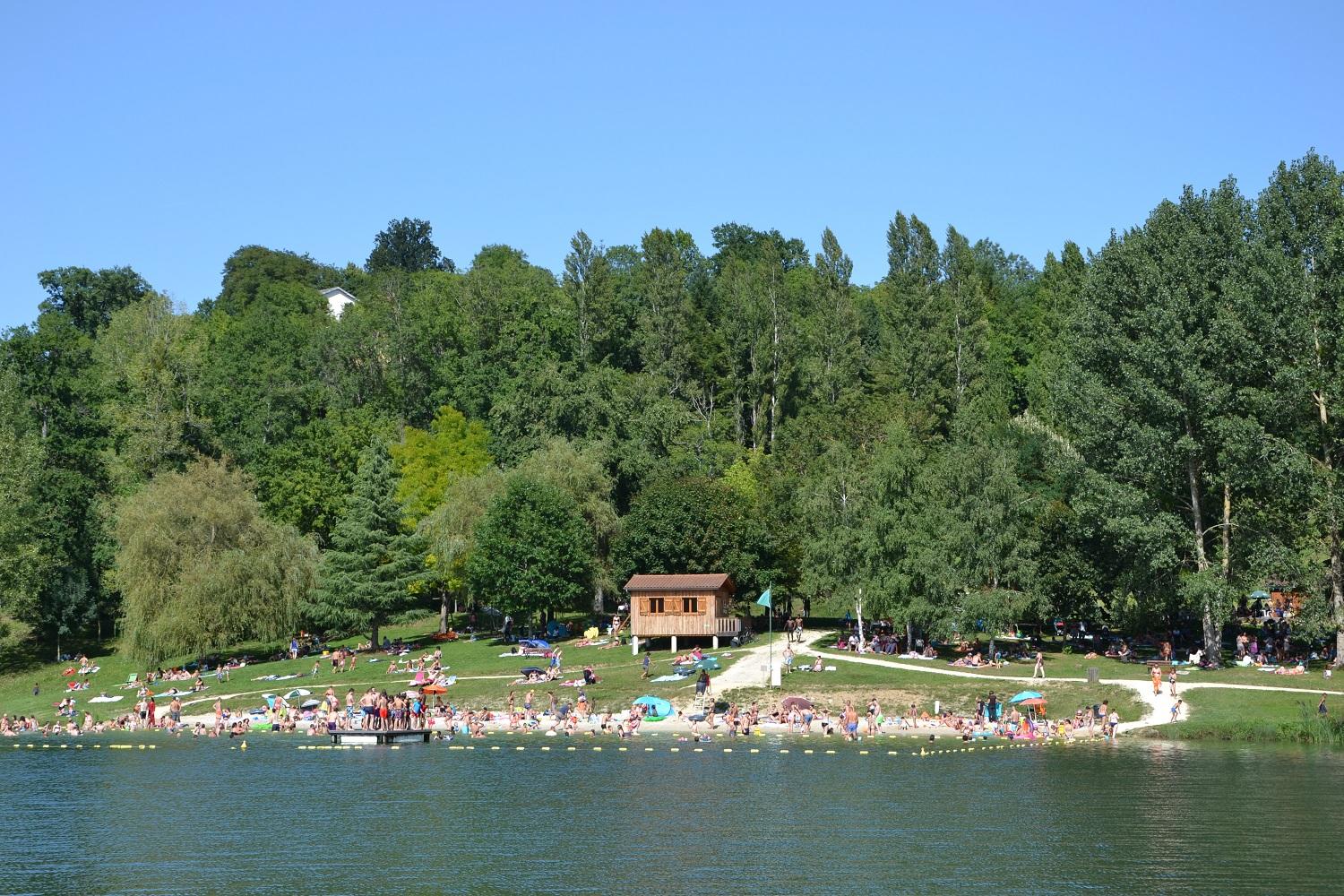 Plan d'eau "Les Grésilles", Nantheuil