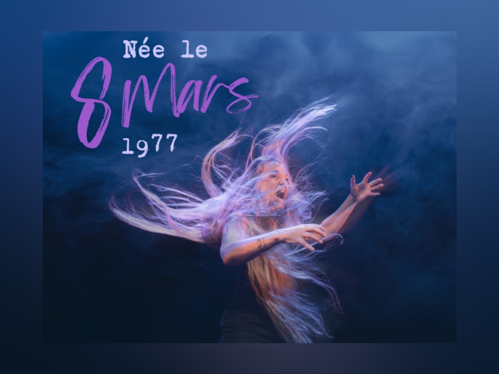 Née le 8 mars 1977