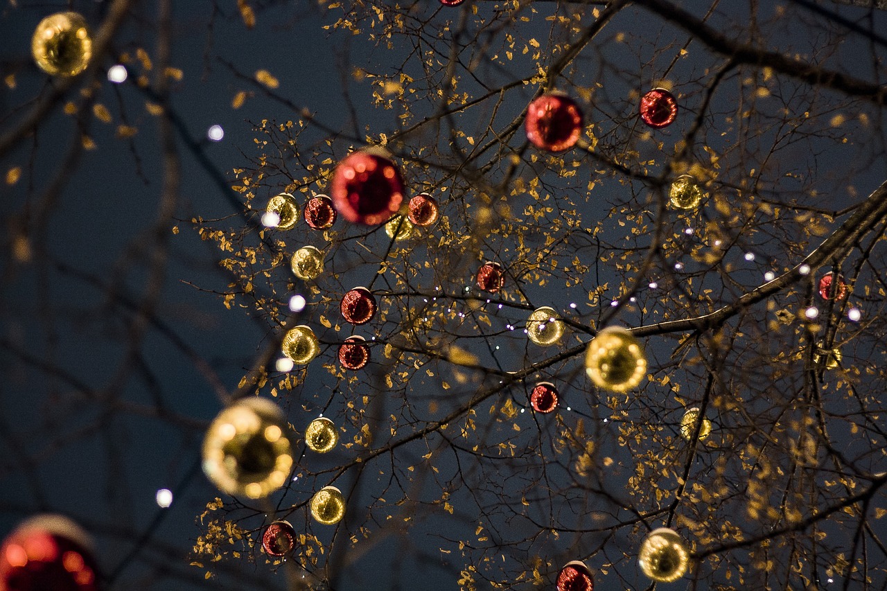 Décoration des sapins de Noël — visuel événement