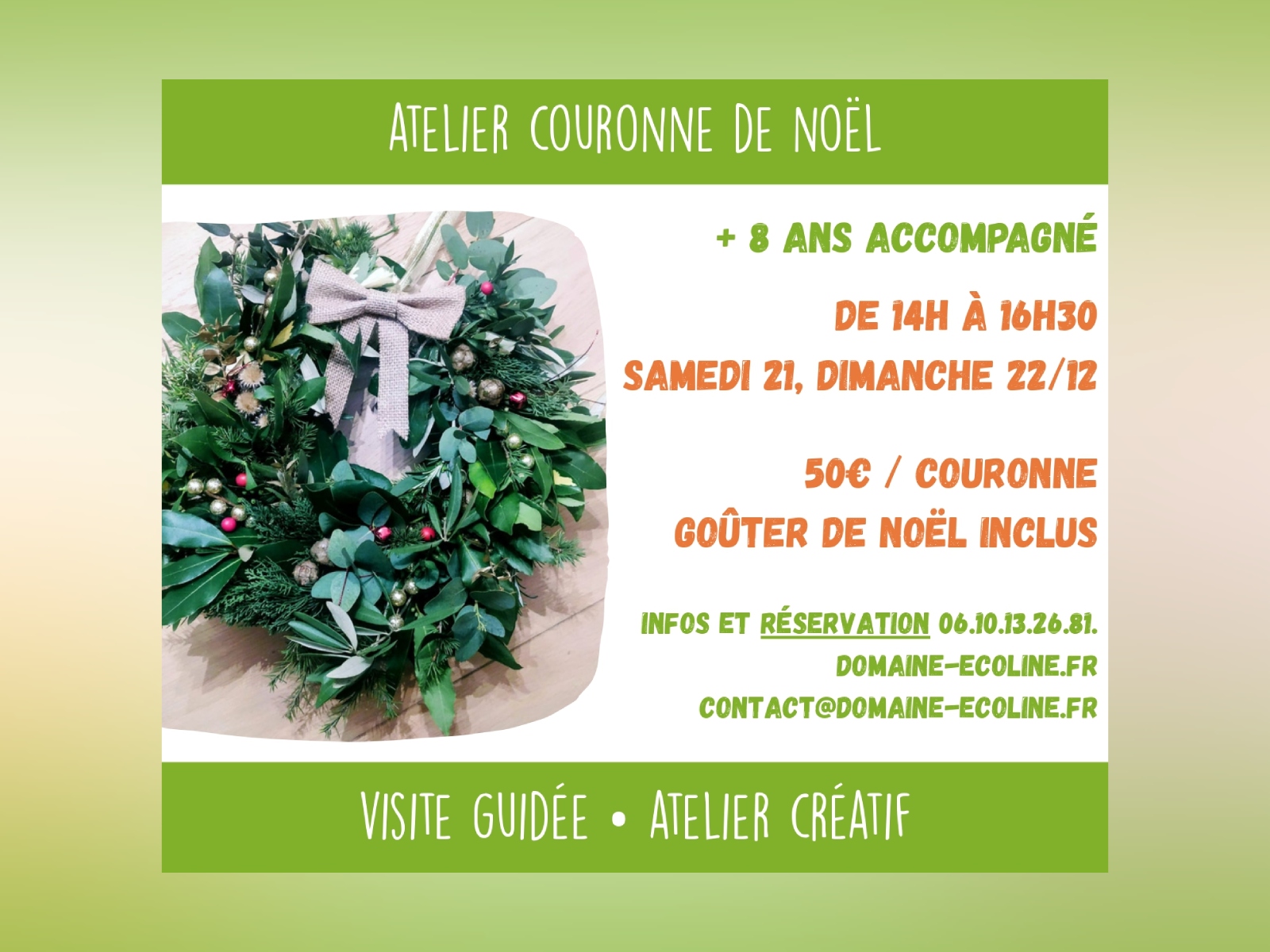 Noël avec les poneys d'Écoline